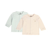 Boys Multicolor Pack Of 2 Front Open Vest