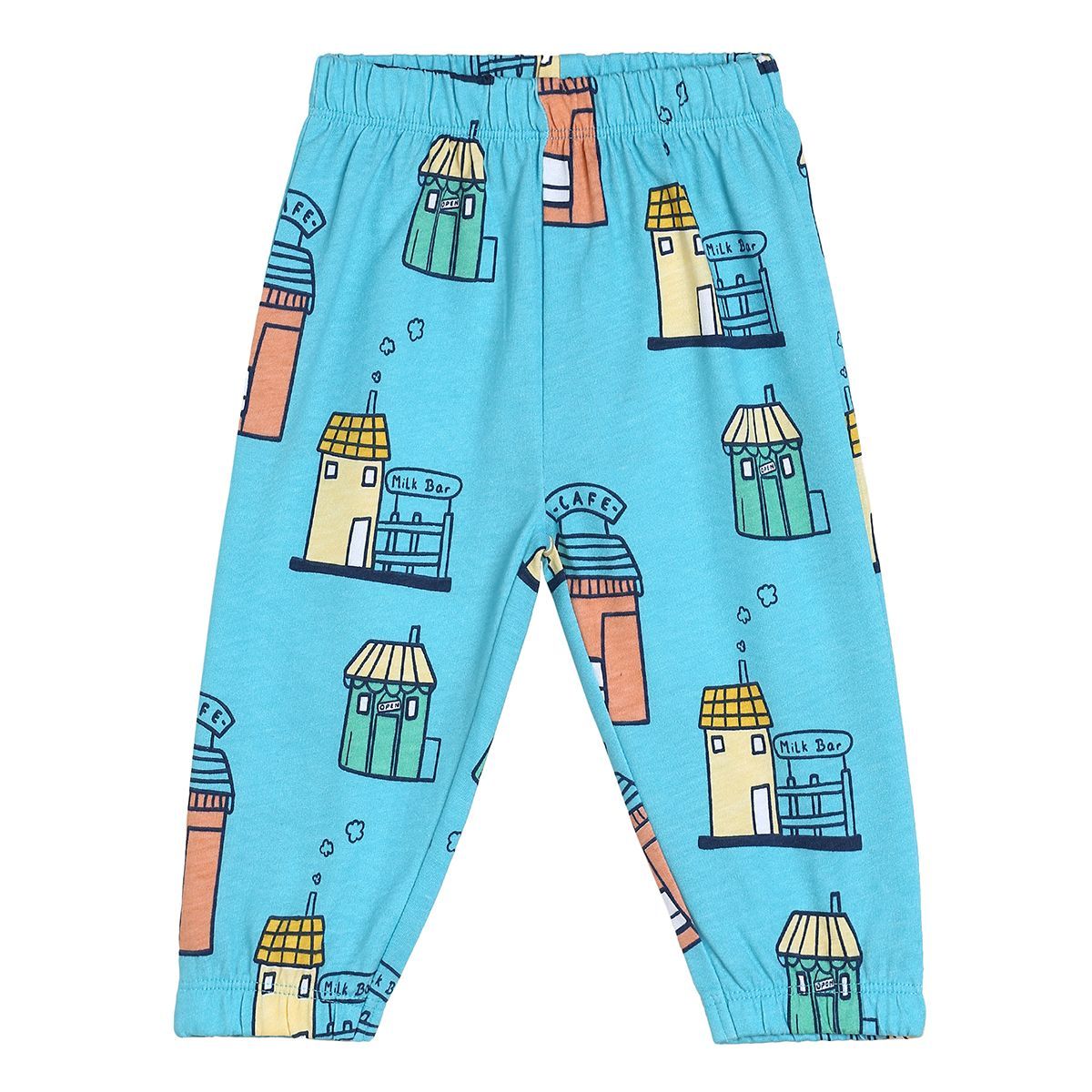 Boys Multicolor Pack Of 2 Knit Bottom