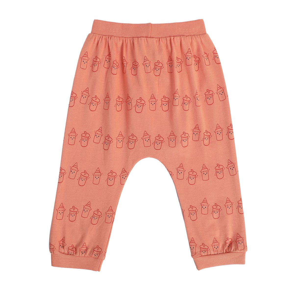 Boys Peach Knit Bottom