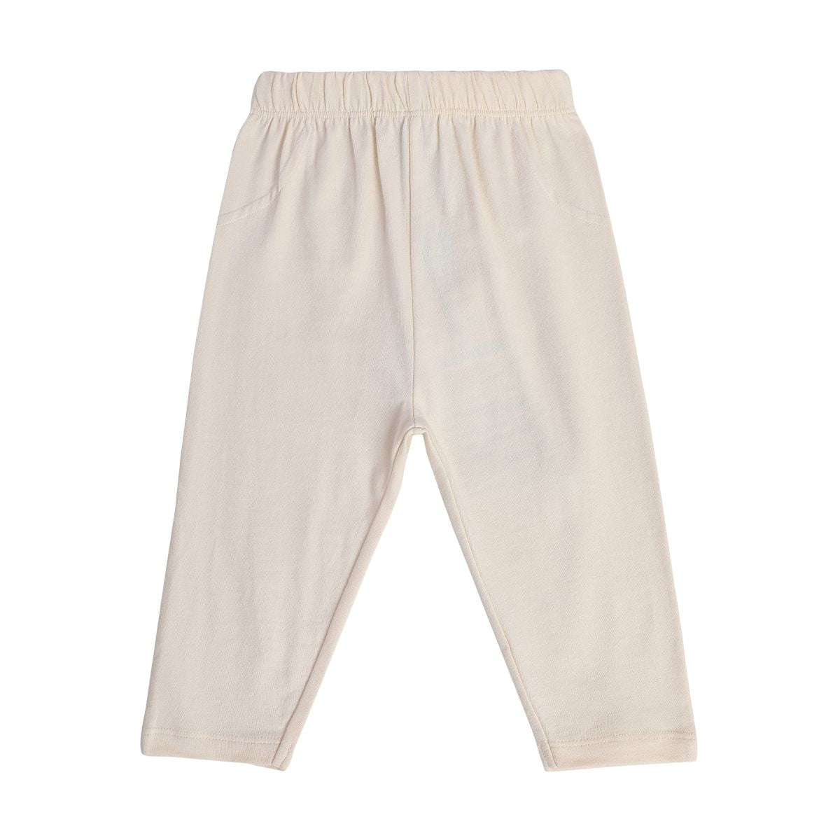 Boys Beige Knit Bottom