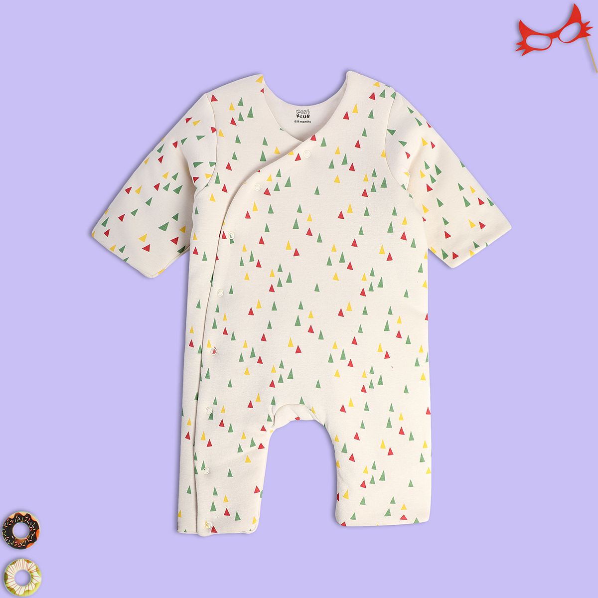 Boys Marshmallow Pack Of 1 Romper