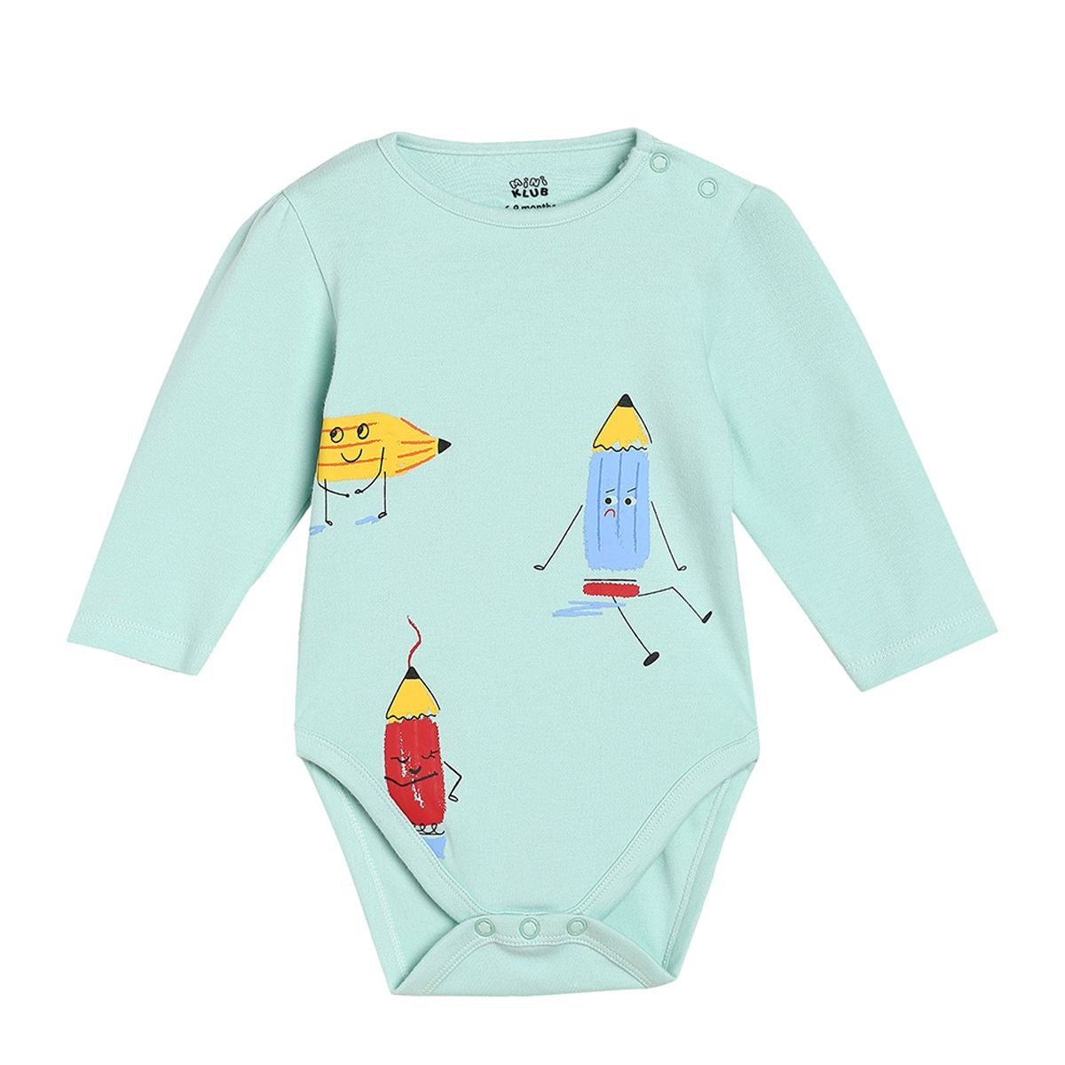 Girls Multicolor Pack Of 3 Body Suit