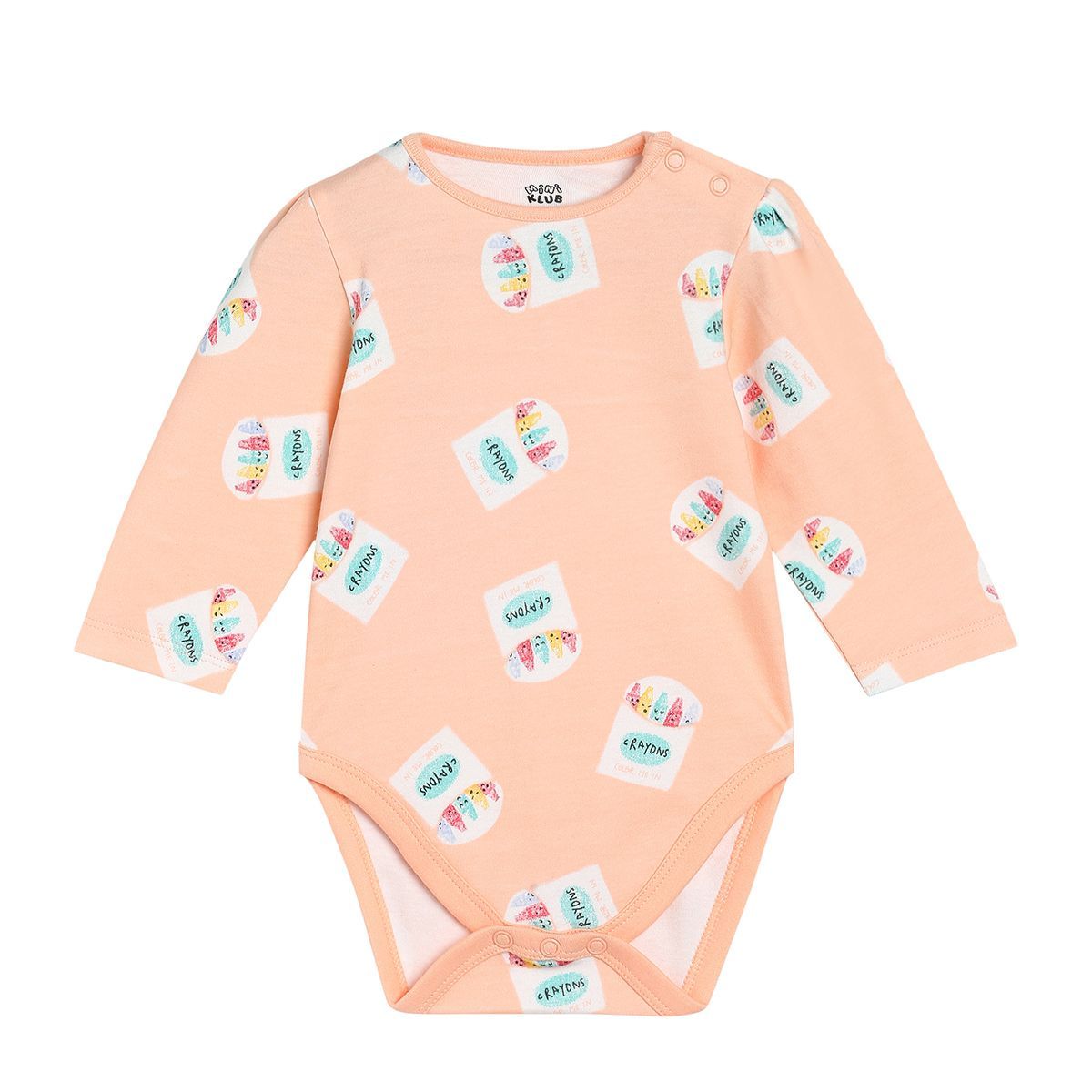 Girls Multicolor Pack Of 3 Body Suit