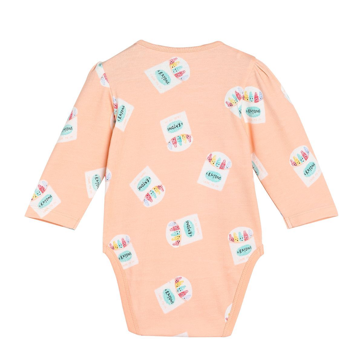 Girls Multicolor Pack Of 3 Body Suit