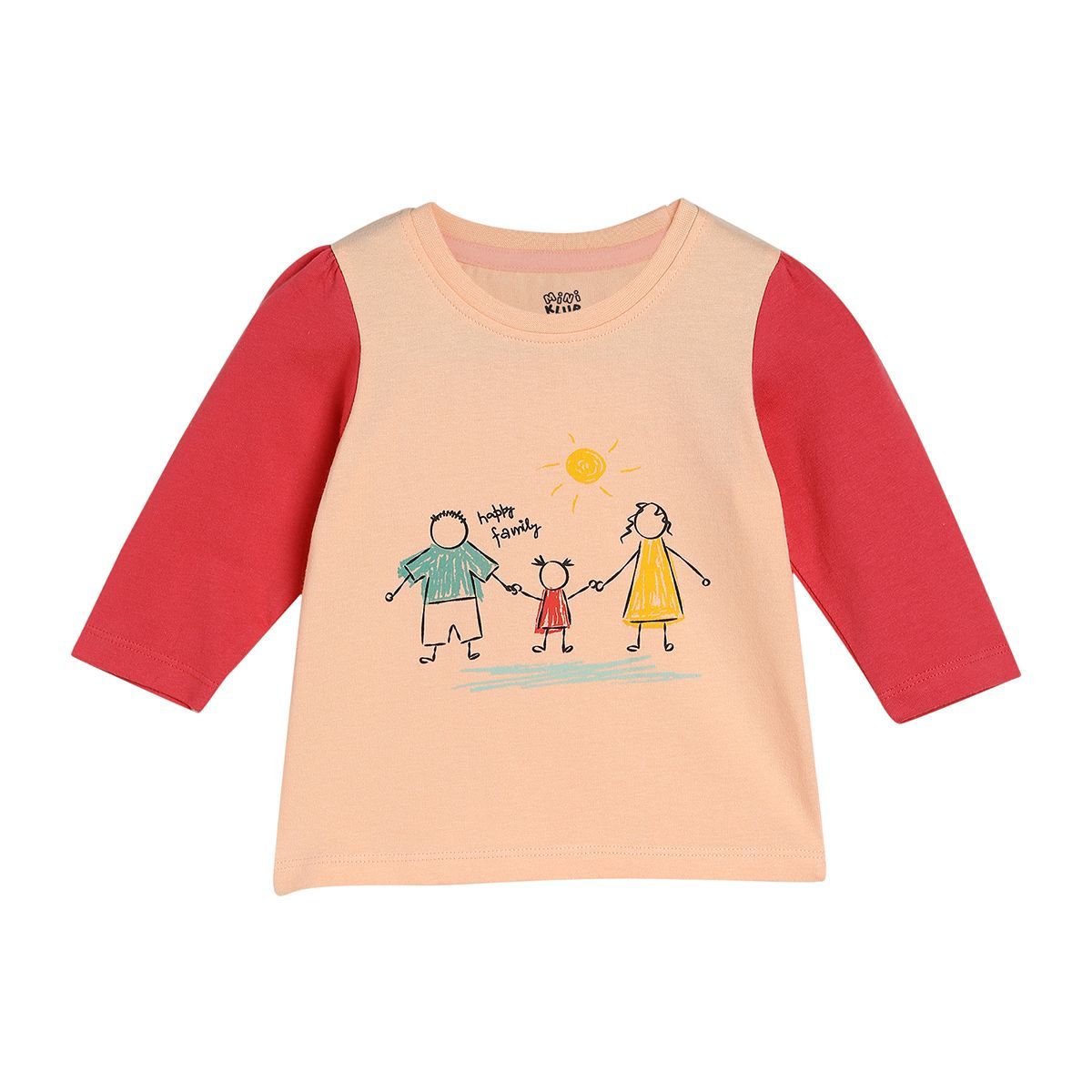 Girls Multicolor Pack Of 3 Knit Top