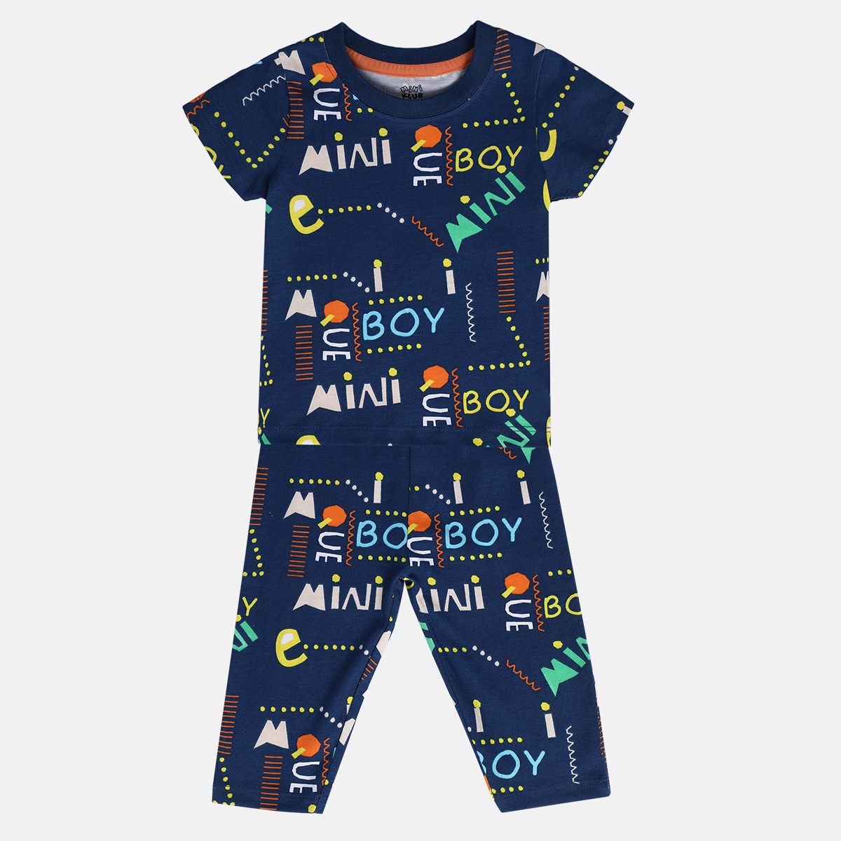 Boys Blue Pack Of 2 Lounge Wear