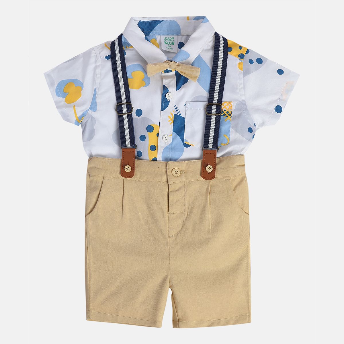 Boys Beige Coordinate Set