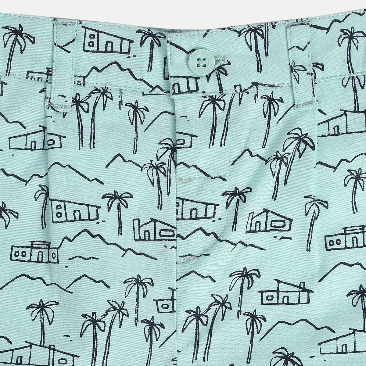 Boys Teal Pack Of 4 Coordinate Set