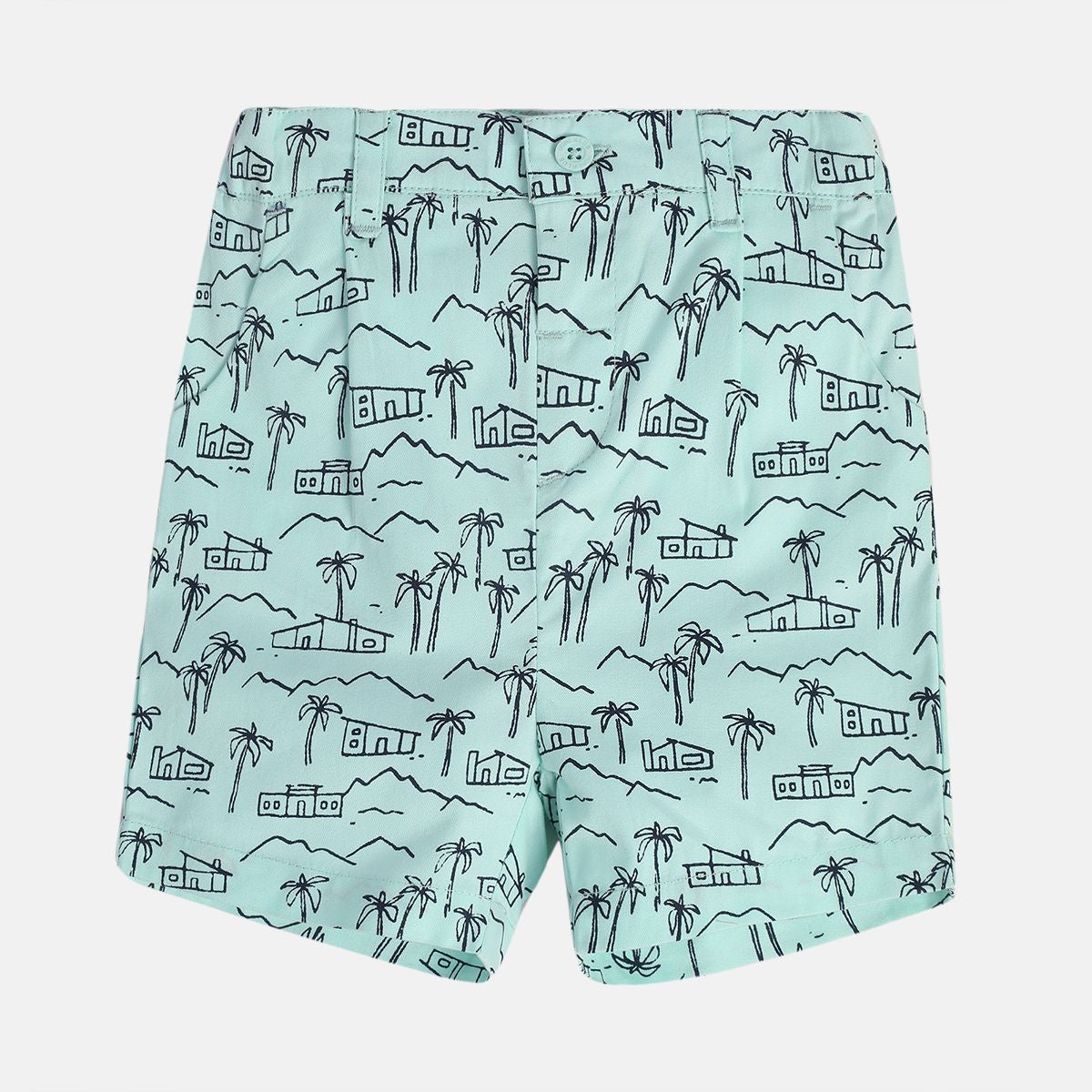 Boys Teal Pack Of 4 Coordinate Set