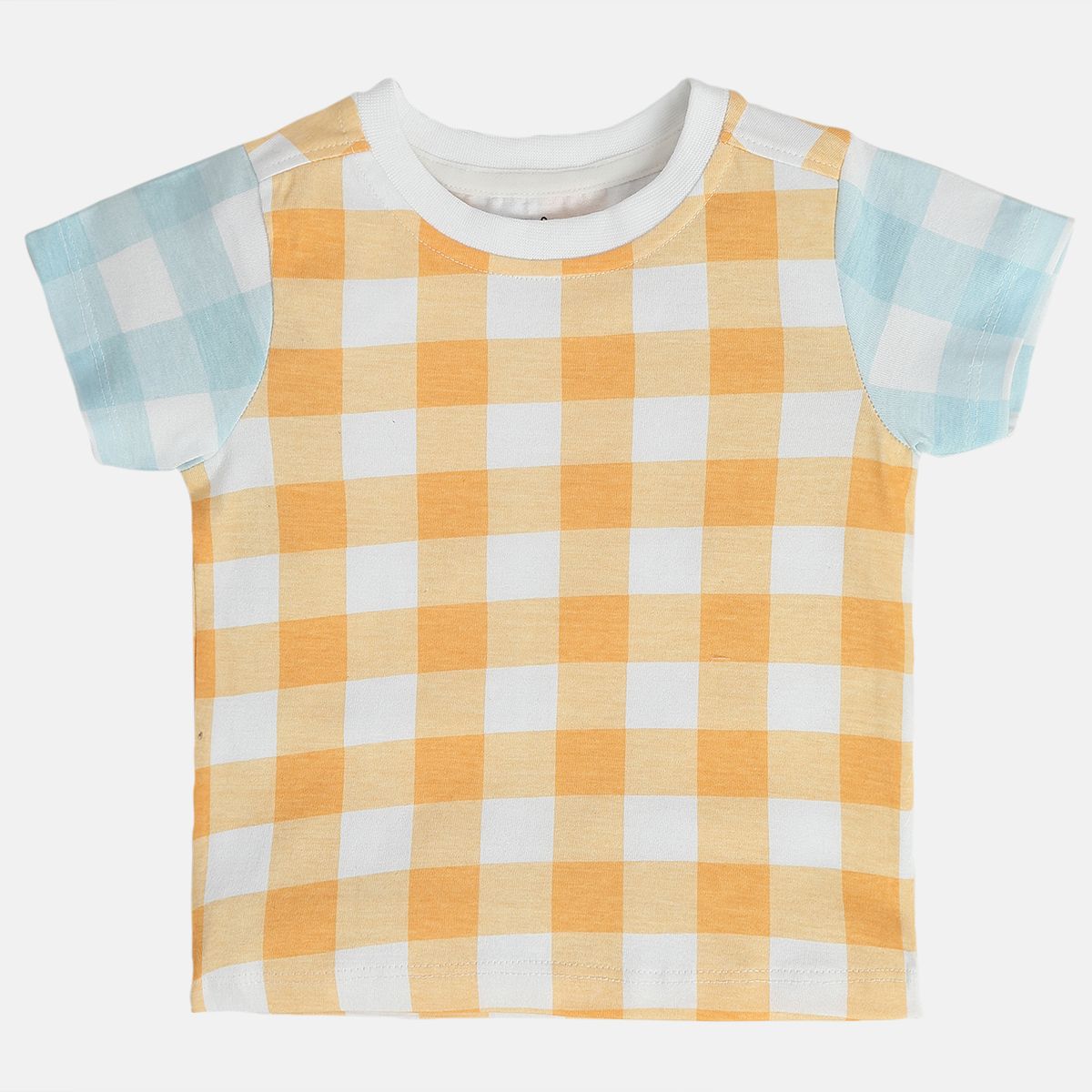 Boys Orange Pack Of 2 Dungaree Set