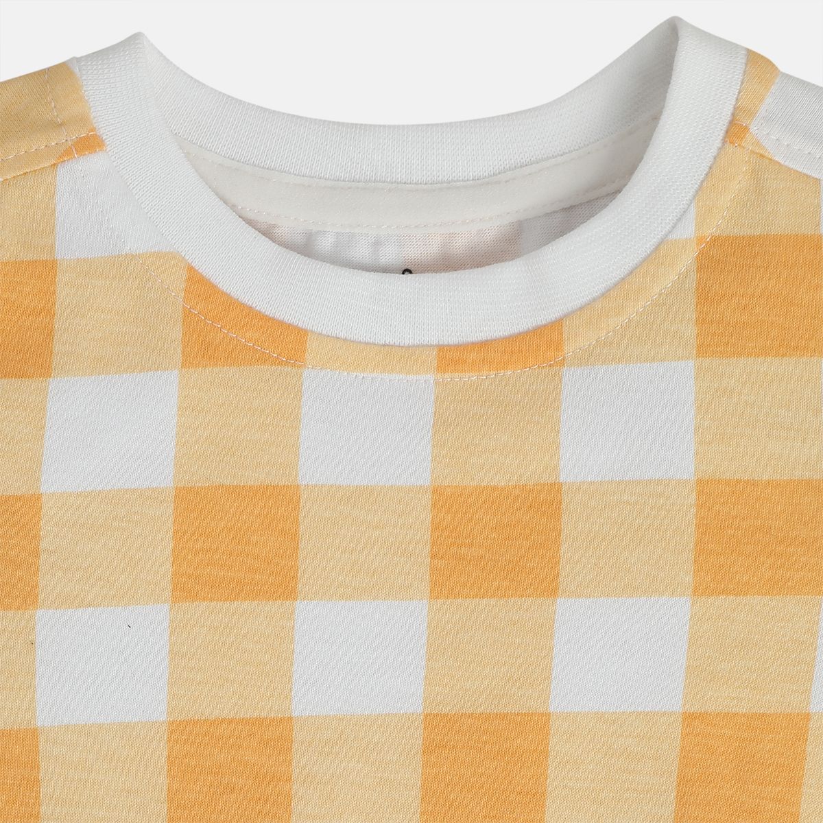 Boys Orange Pack Of 2 Dungaree Set