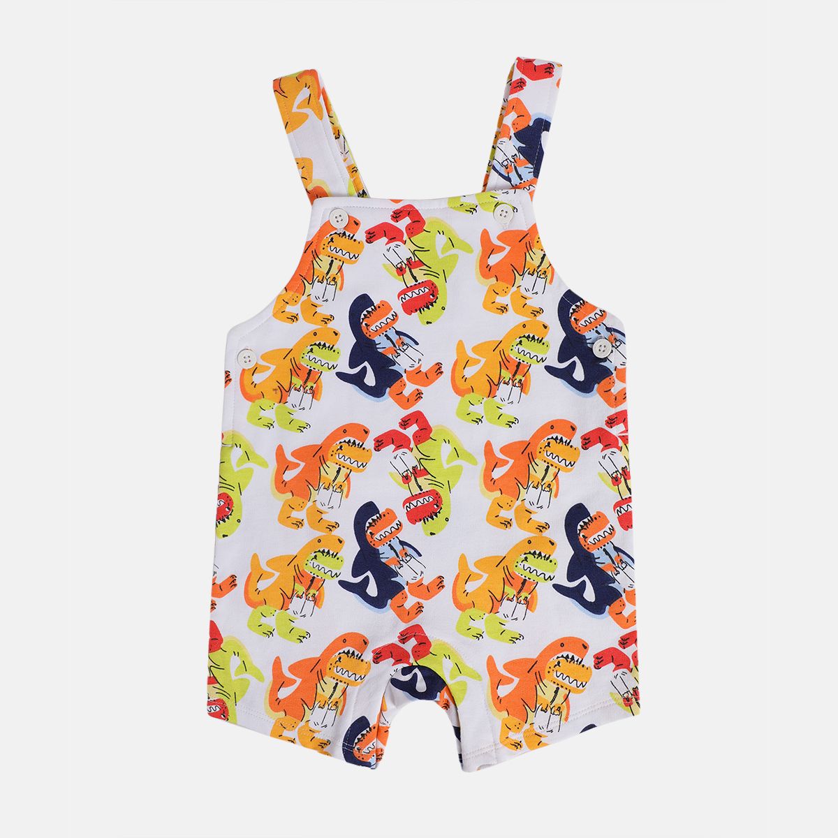 Boys Red Dungaree Set