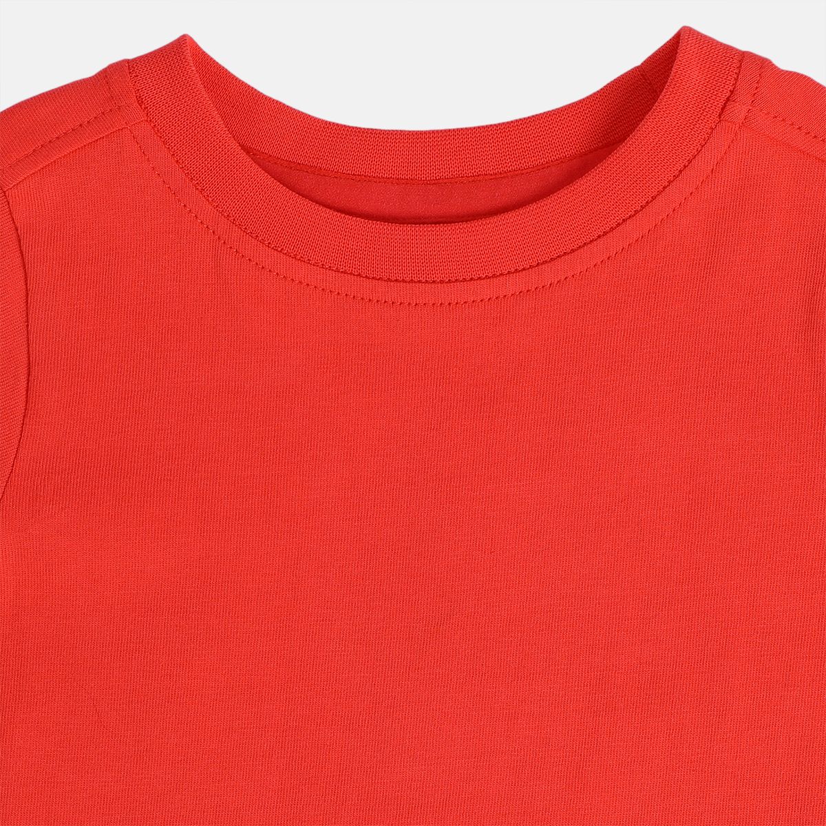 Boys Red Dungaree Set