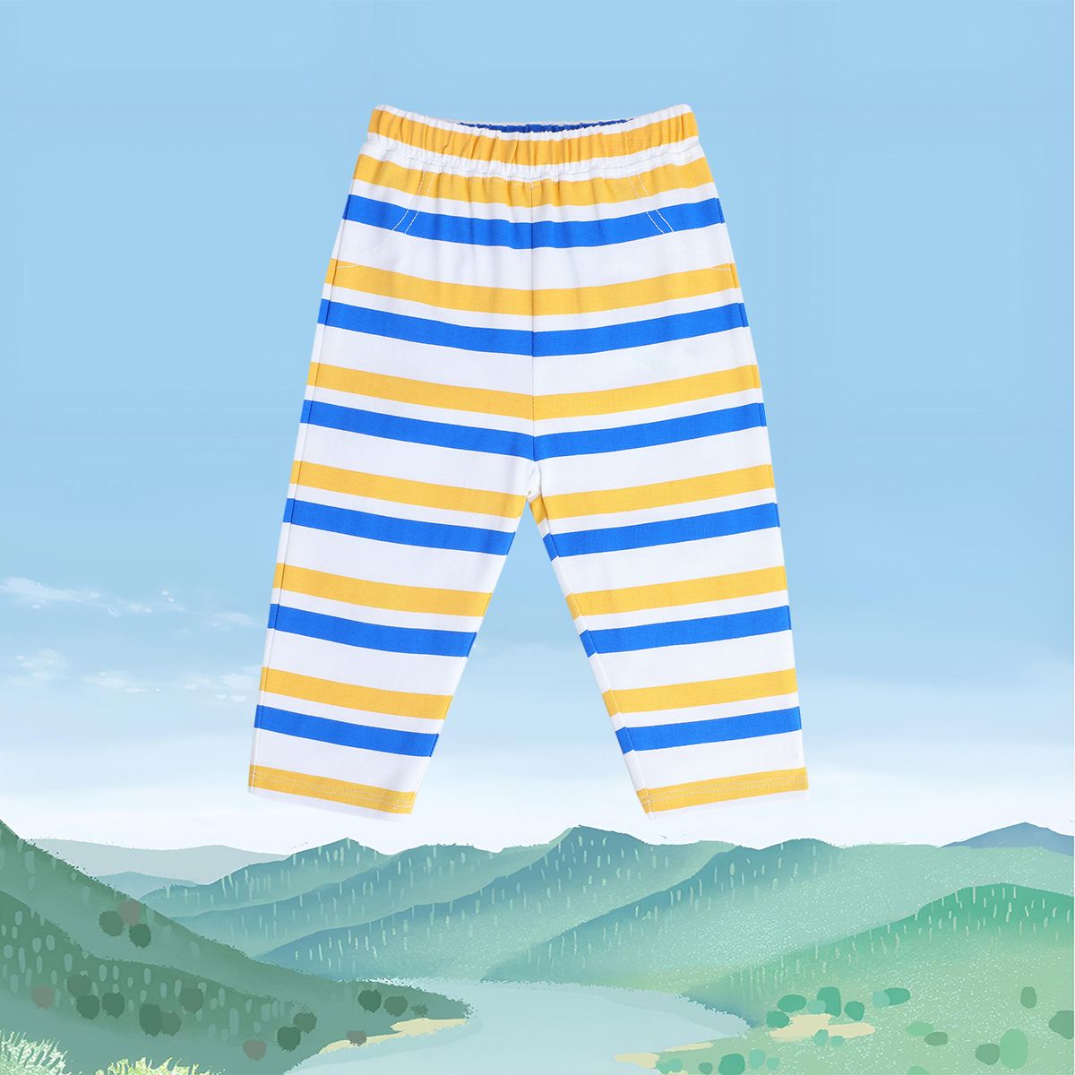 Boys Multicolor Pack Of 1 Knit Bottom