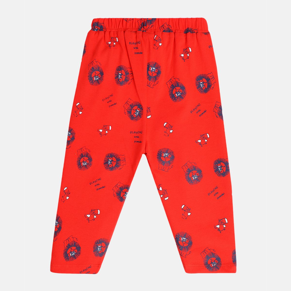 Boys Red Pack Of 1 Knit Bottom