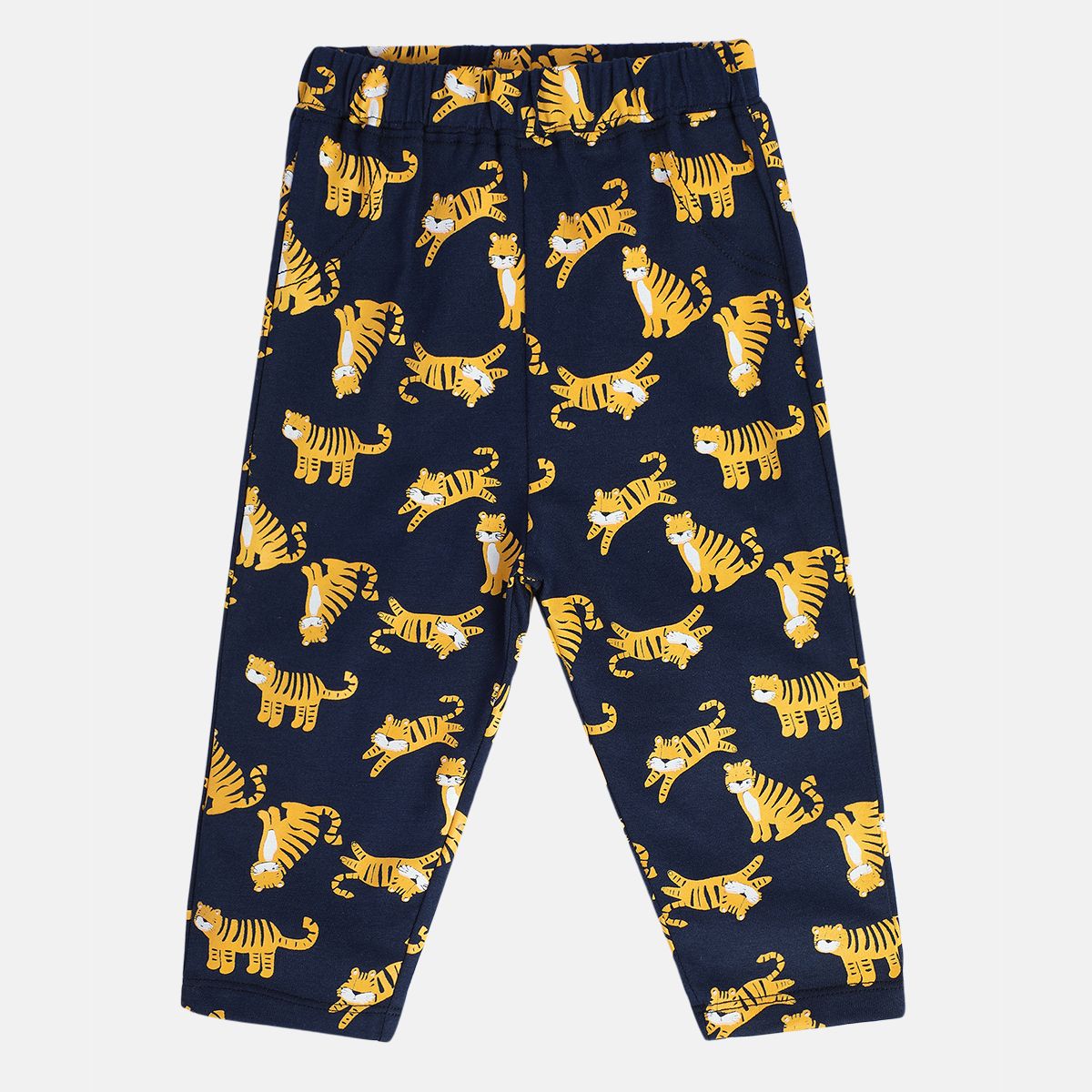 Boys Navy Blue Pack Of 1 Knit Bottom