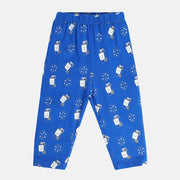 Boys Blue Pack Of 1 Knit Bottom