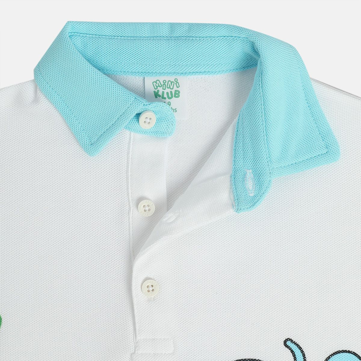 Boys White Pack Of 1 Polo