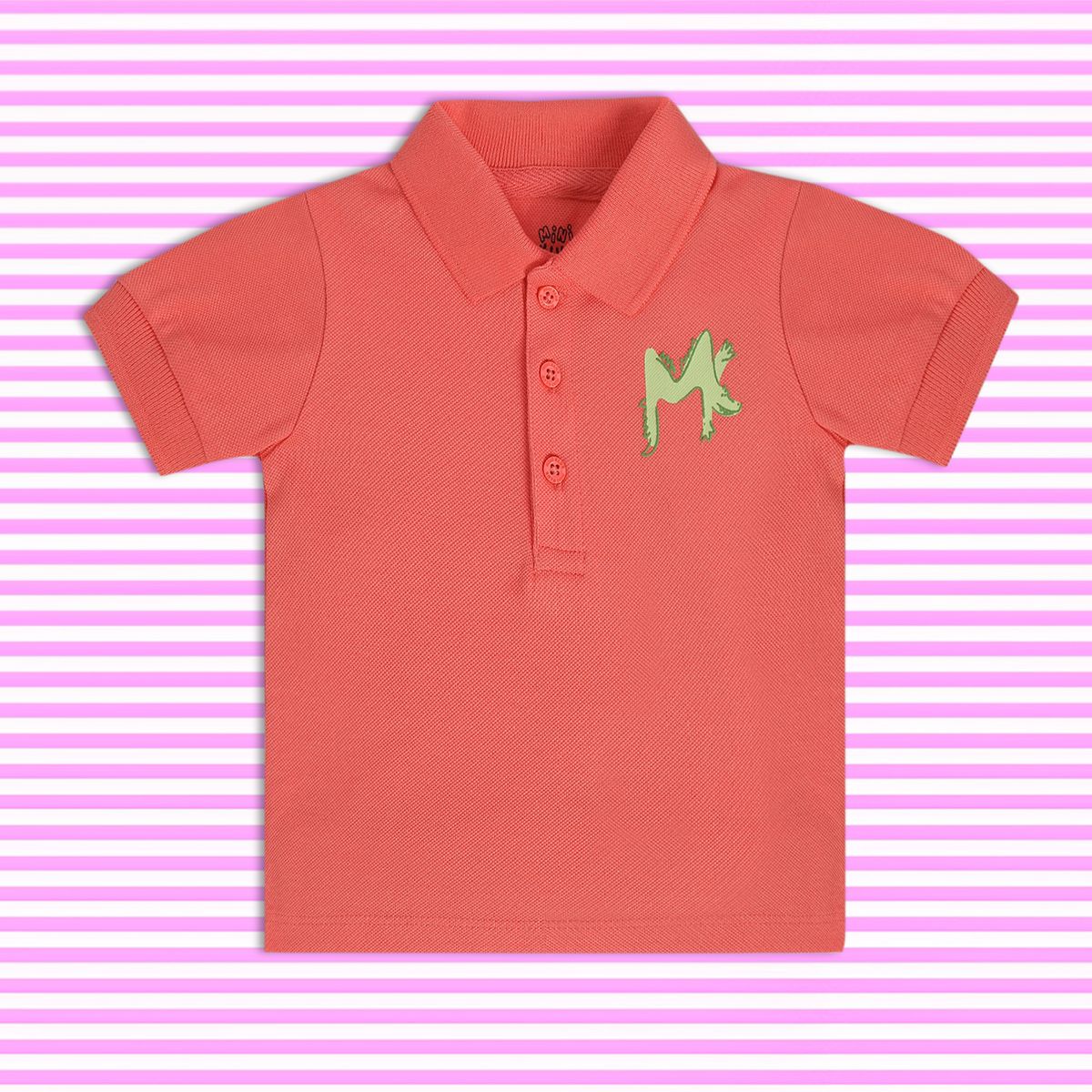 Boys Orange Pack Of 1 Polo