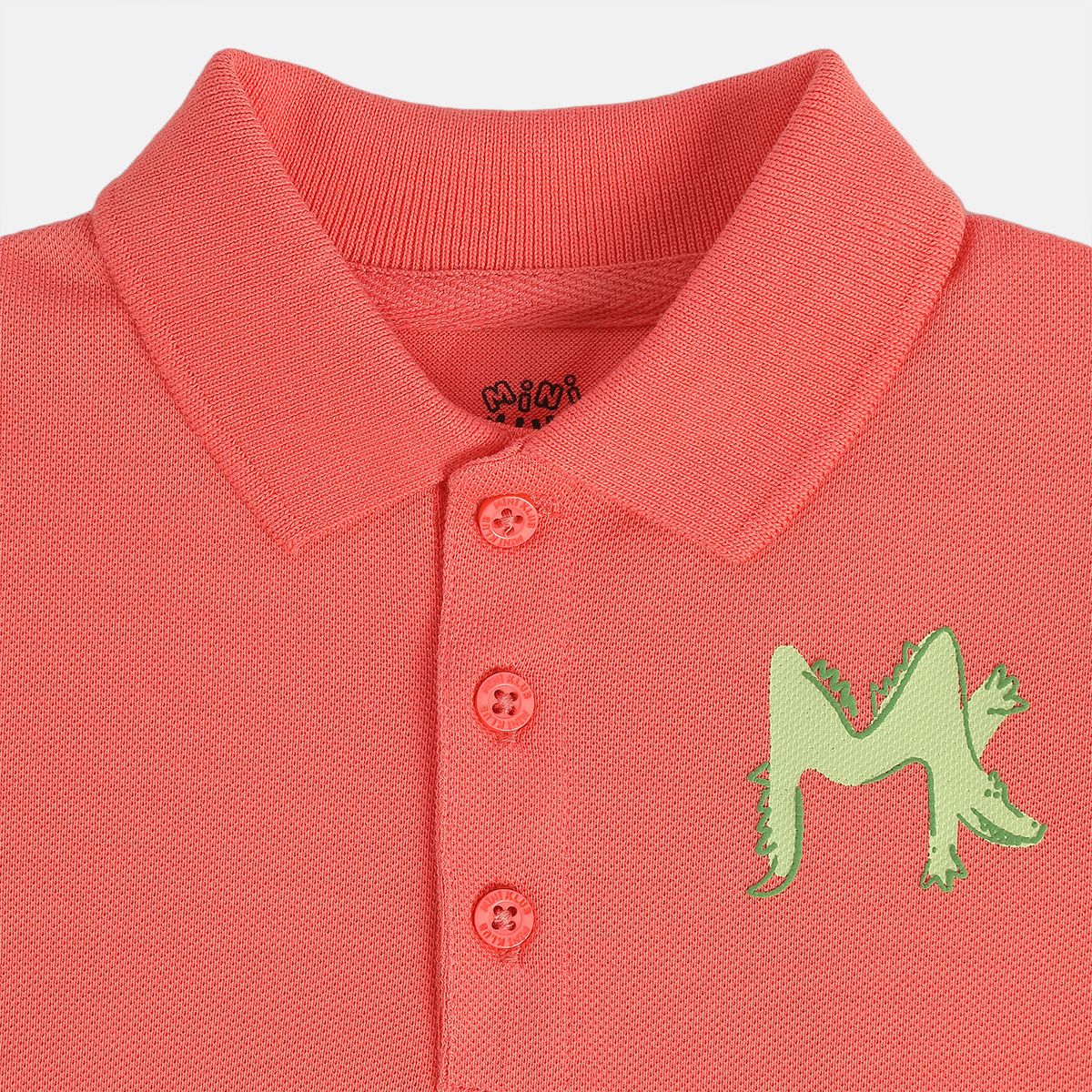 Boys Orange Pack Of 1 Polo