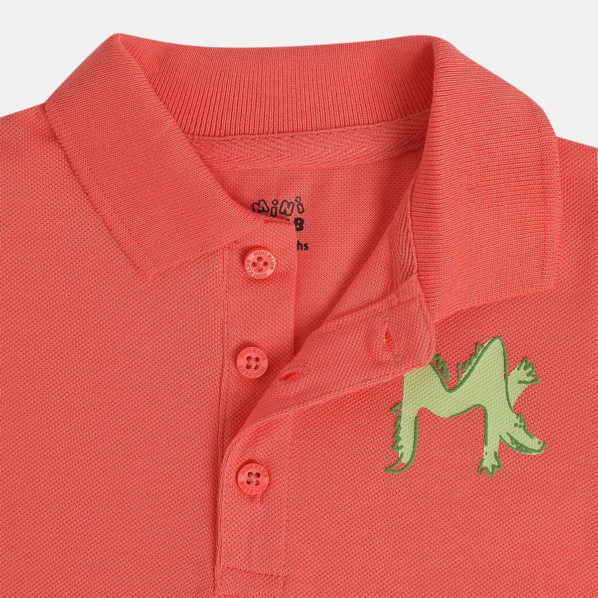 Boys Orange Pack Of 1 Polo