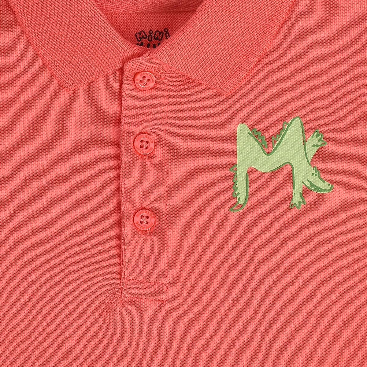 Boys Orange Pack Of 1 Polo