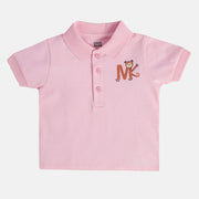 Boys Pink Pack Of 1 Polo