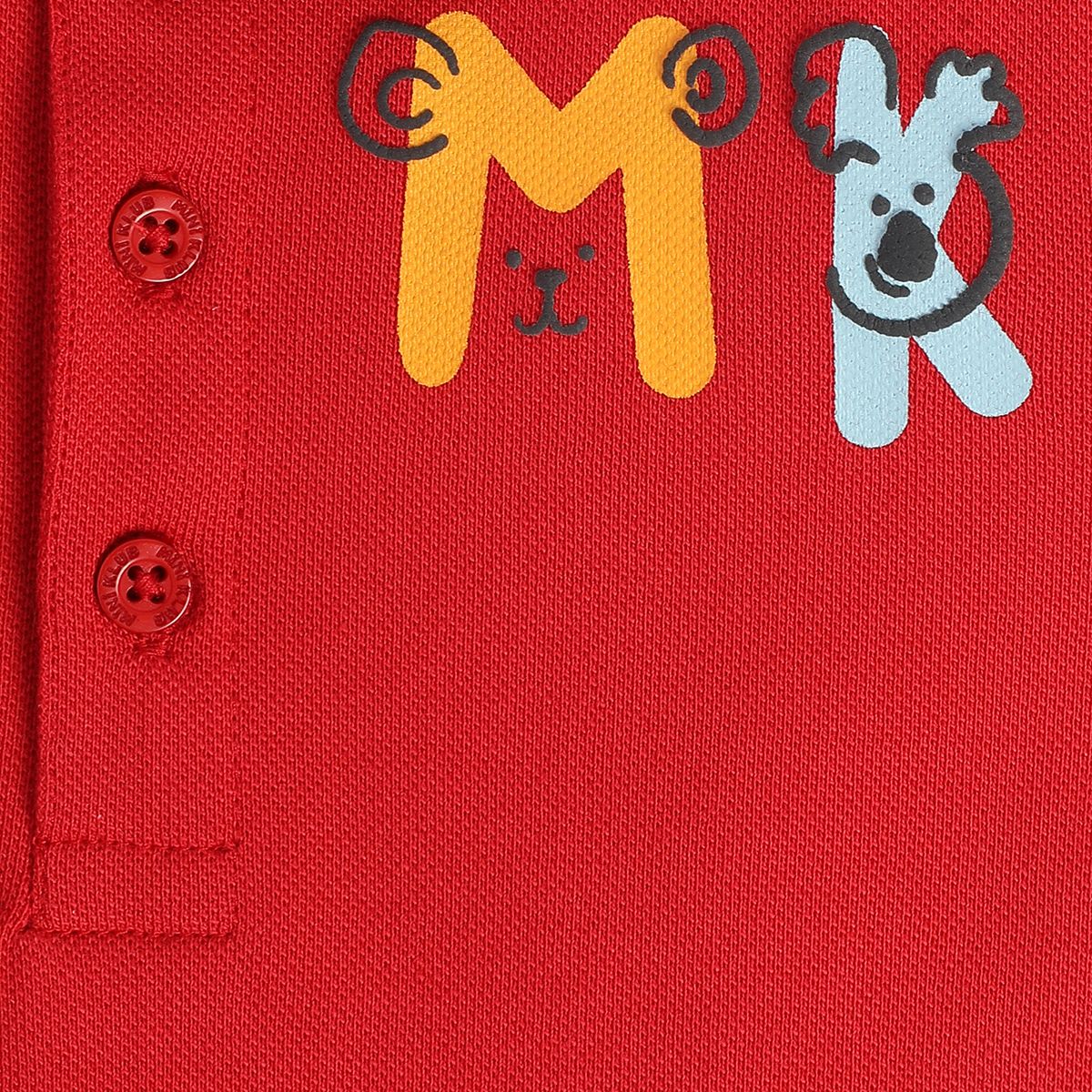 Boys Red Pack Of 1 Polo