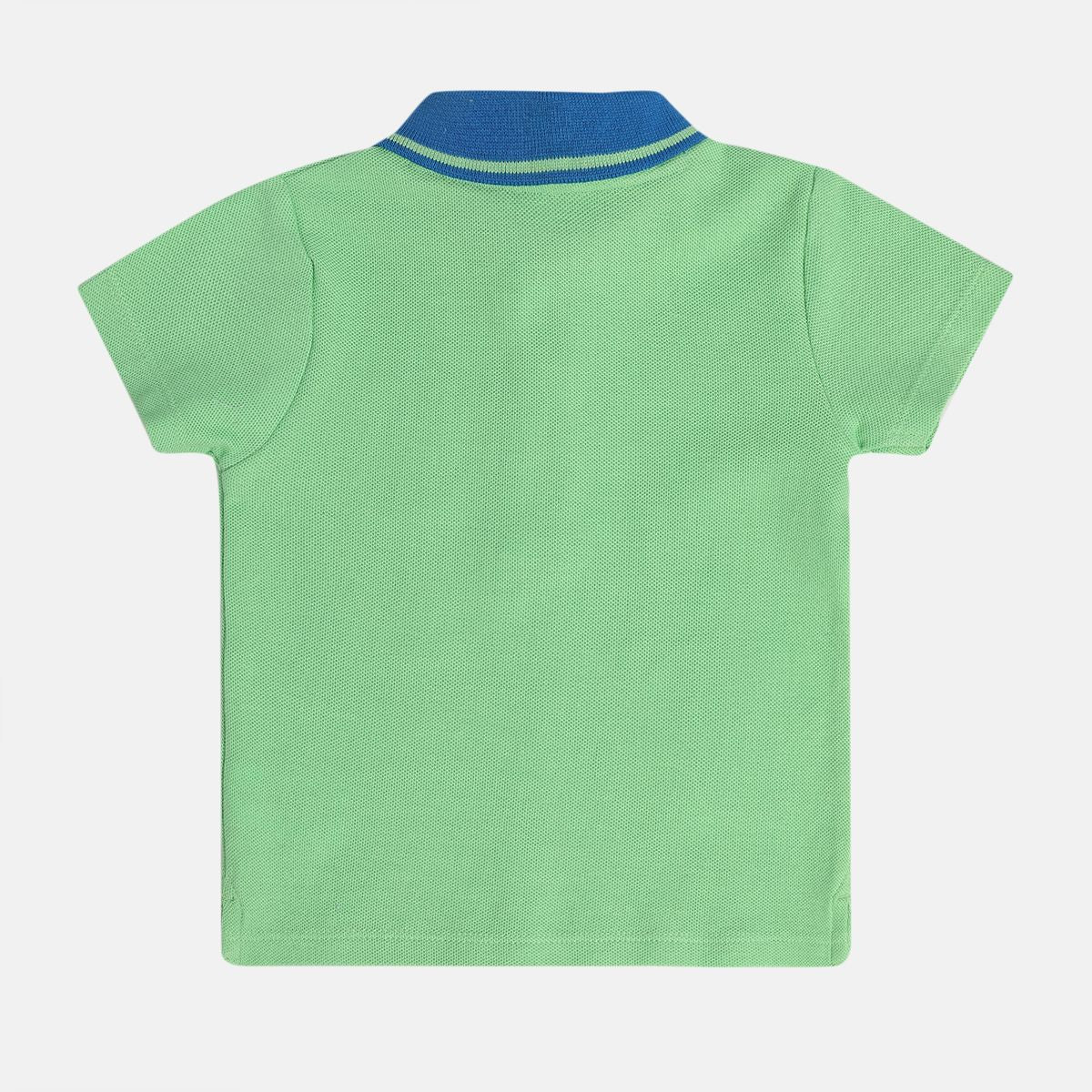Boys Green Collar Polo