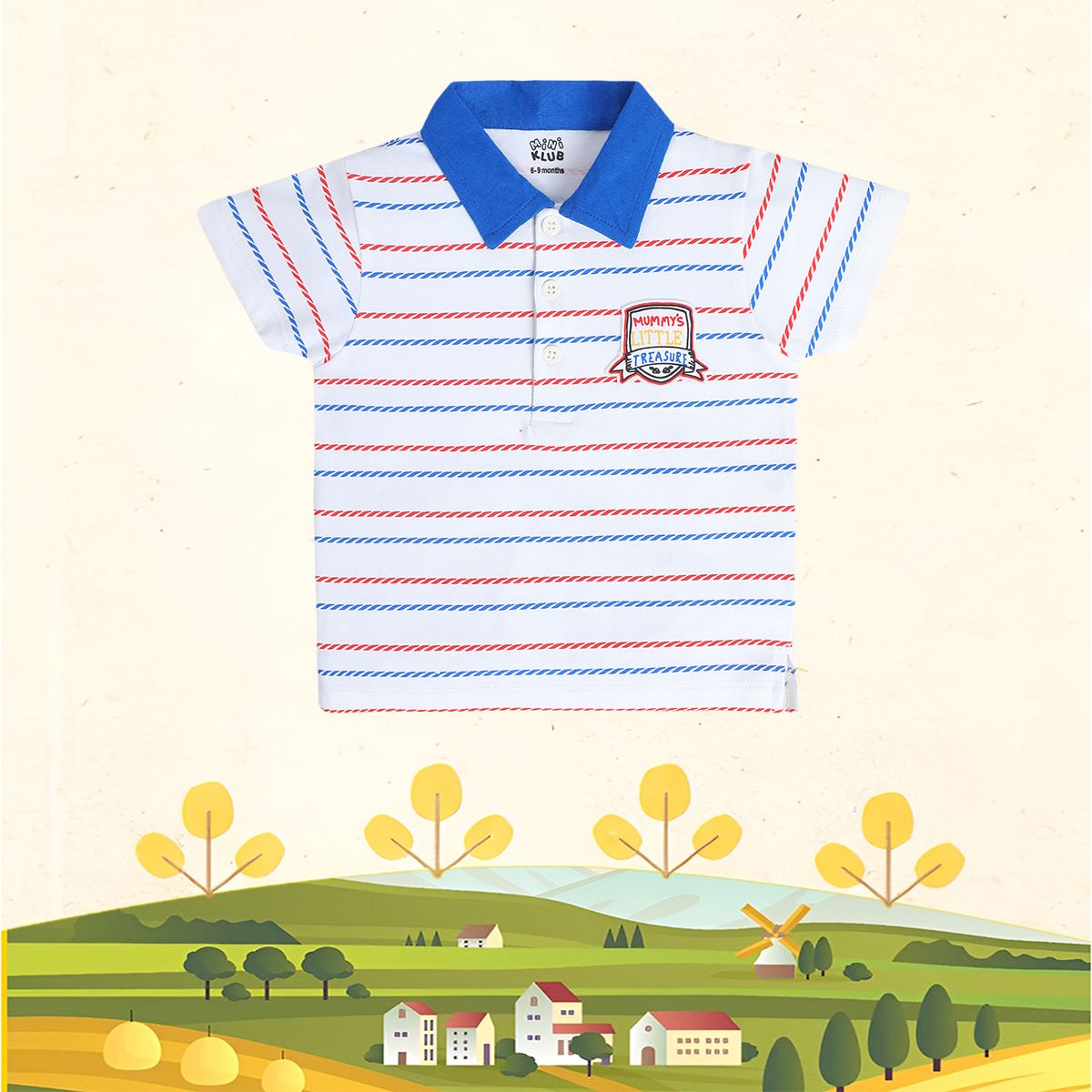 Boys White Pack Of 1 Polo