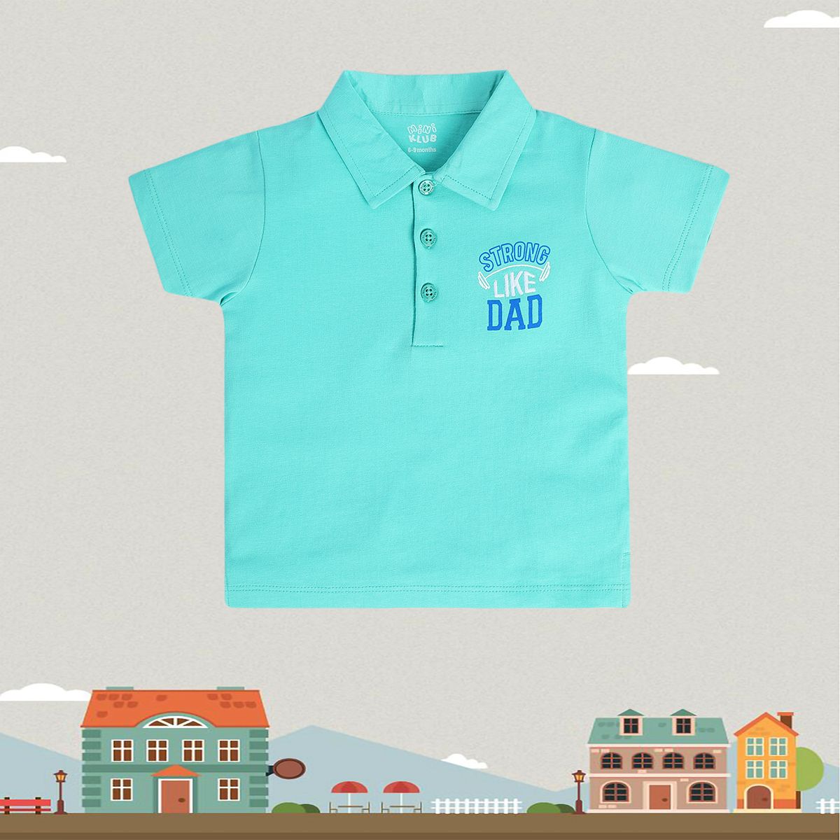 Boys Green Pack Of 1 Polo