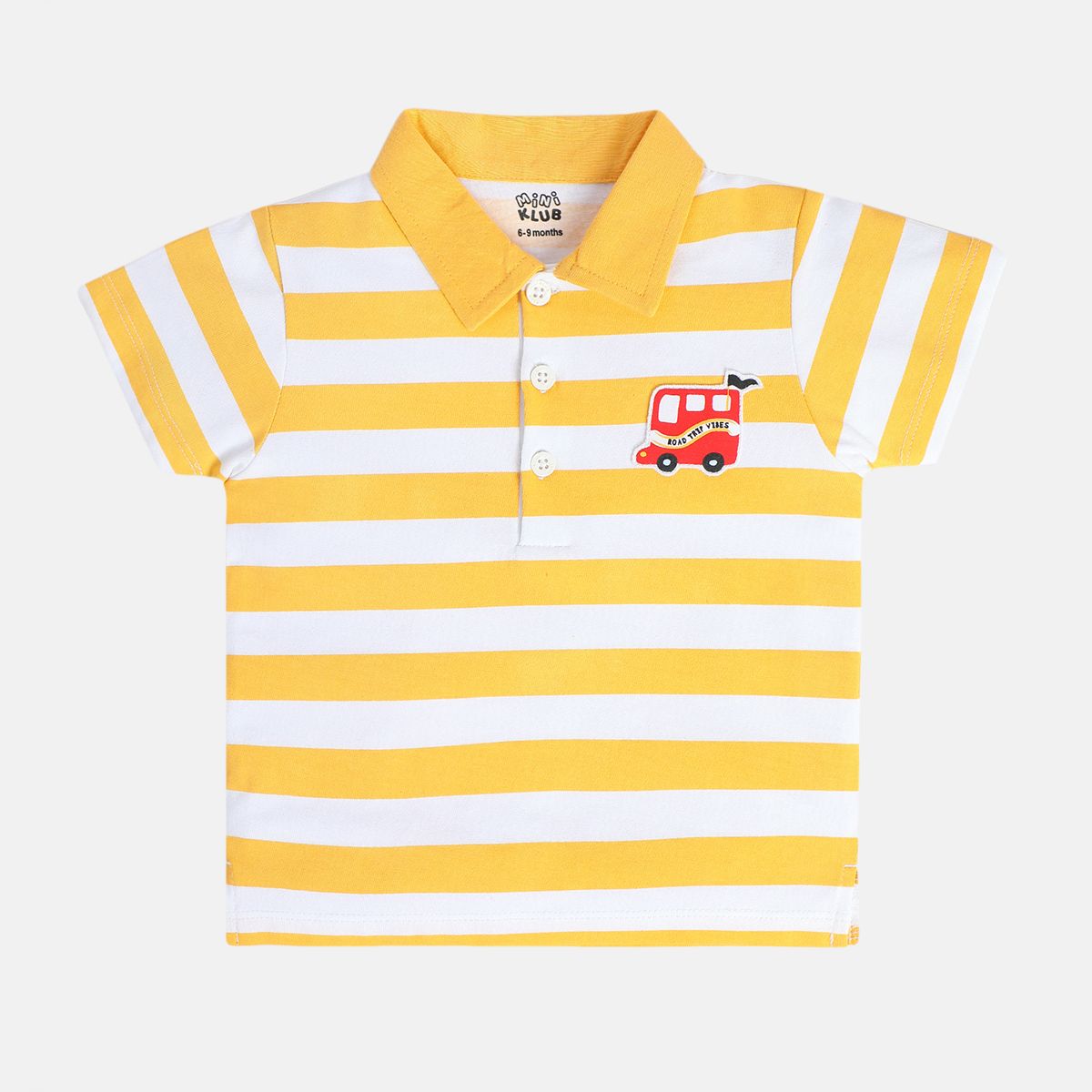 Boys Multicolor Pack Of 1 Polo