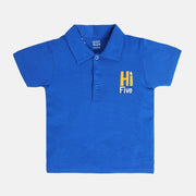 Boys Blue Pack Of 1 Polo