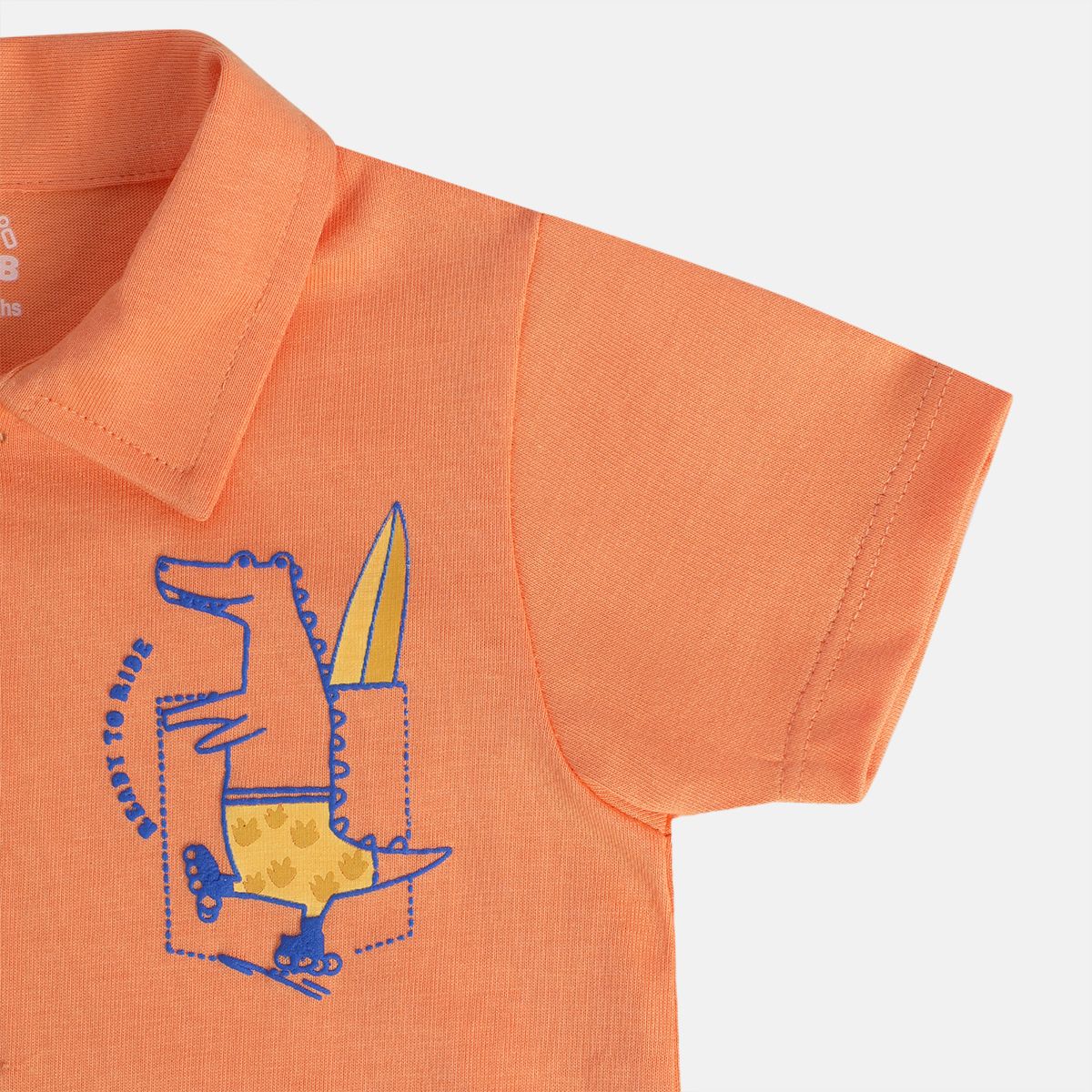 Boys Orange Pack Of 1 Polo