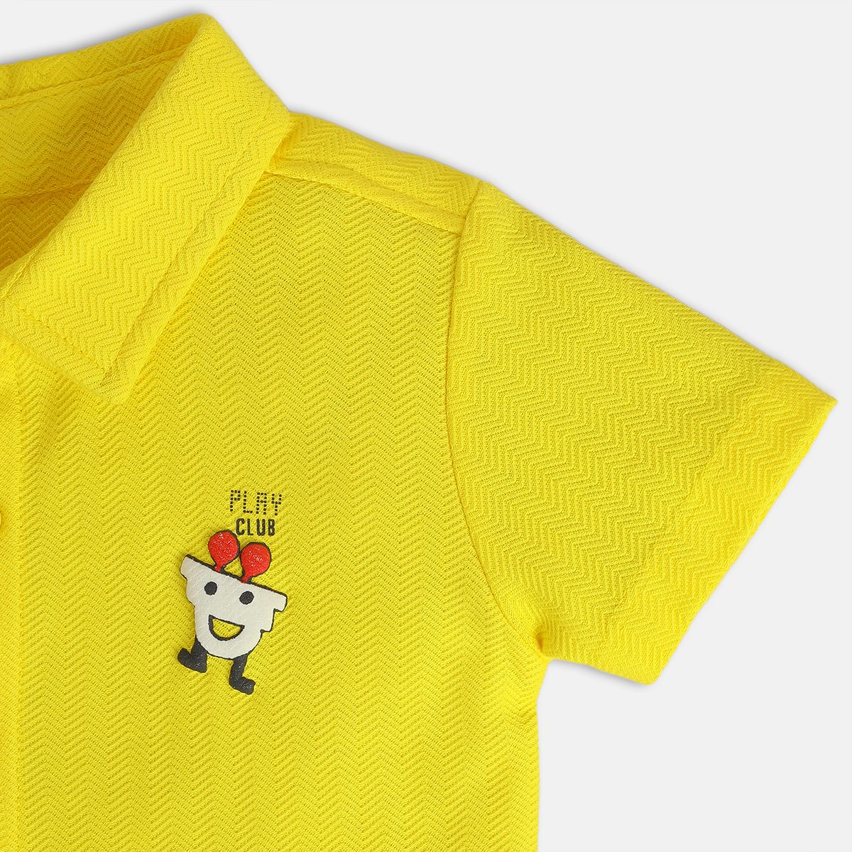 Boys Yellow Pack Of 1 Shirt