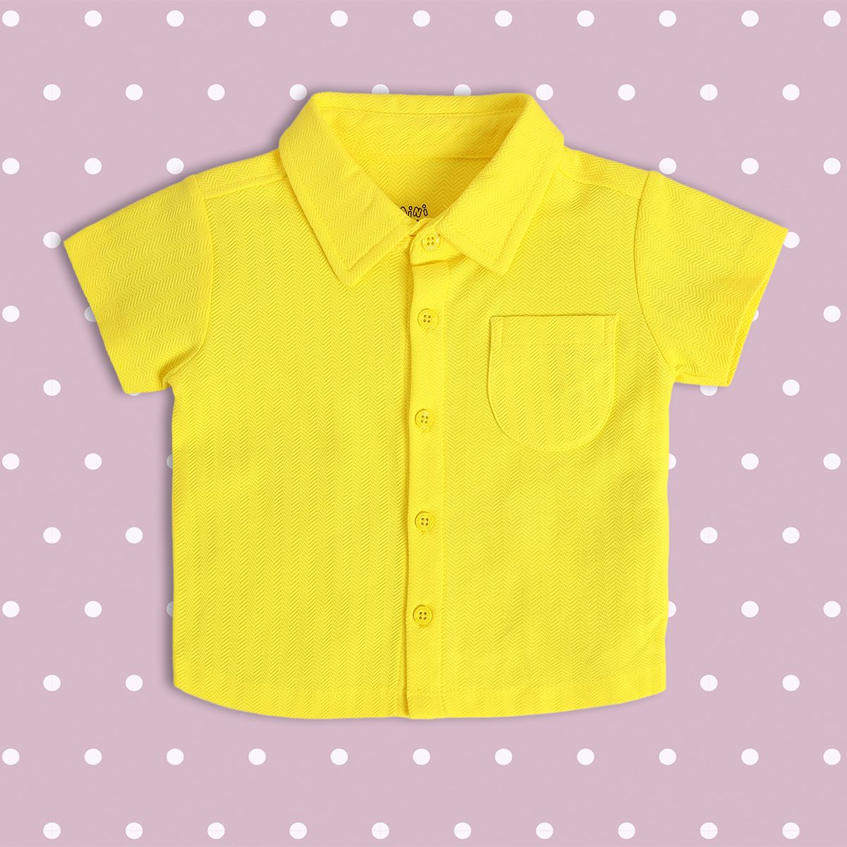 Boys Yellow Pack Of 1 Shirt
