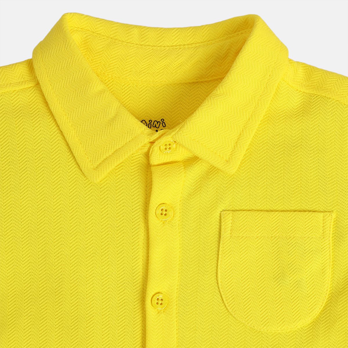 Boys Yellow Pack Of 1 Shirt