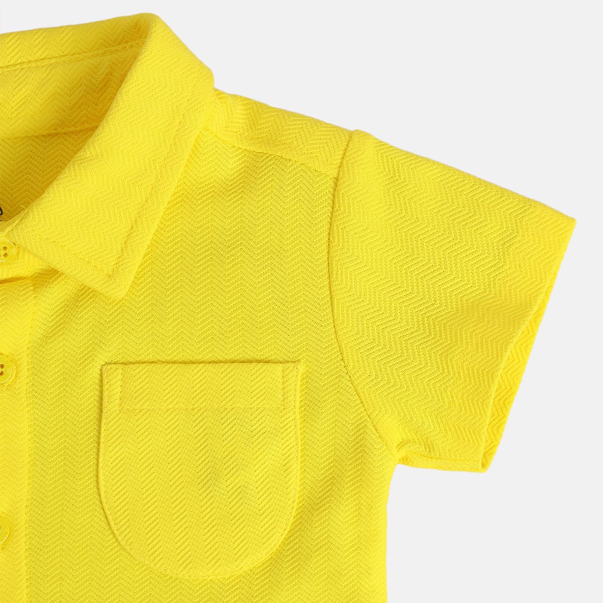 Boys Yellow Pack Of 1 Shirt