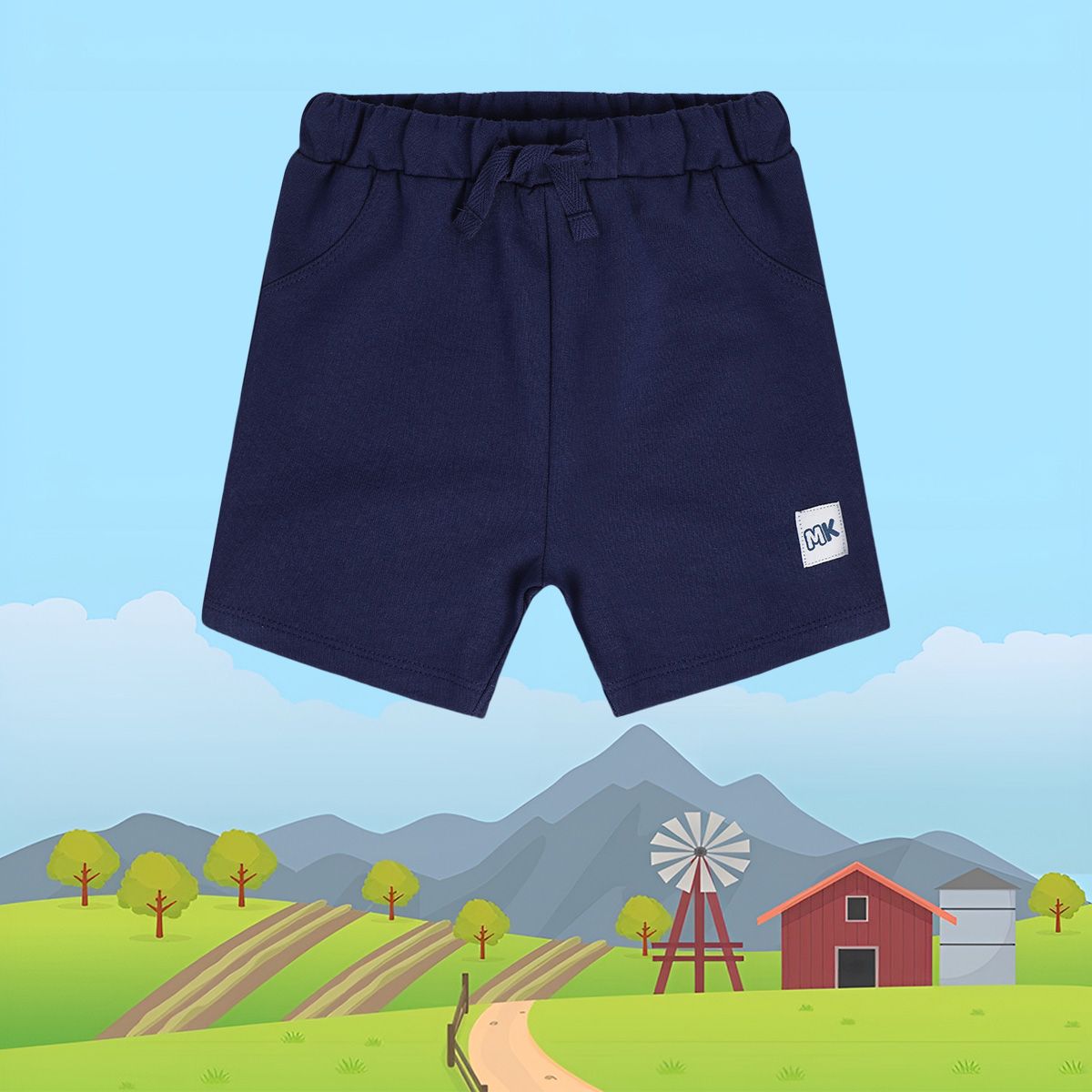 Boys Blue Pack Of 1 Shorts