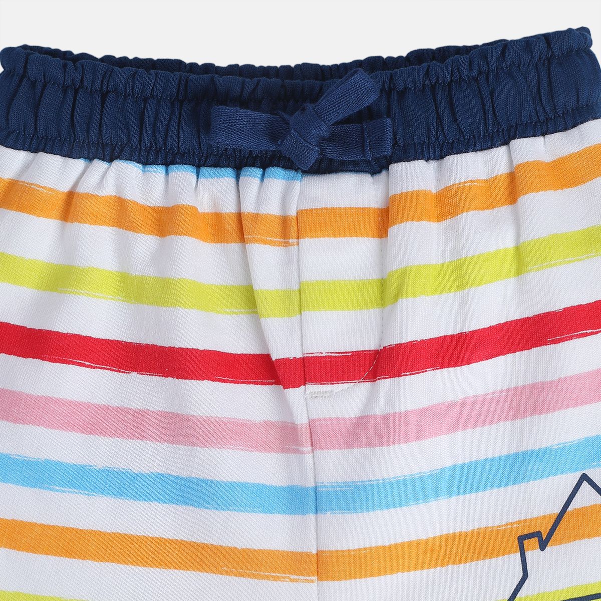 Boys White Lounge Wear