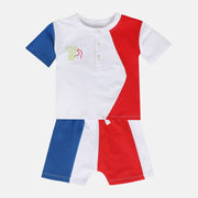 Boys Red Pack Of 2 Lounge Wear