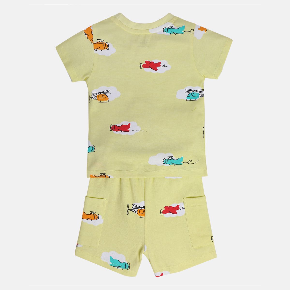 Boys Green Pack Of 2 Lounge Wear