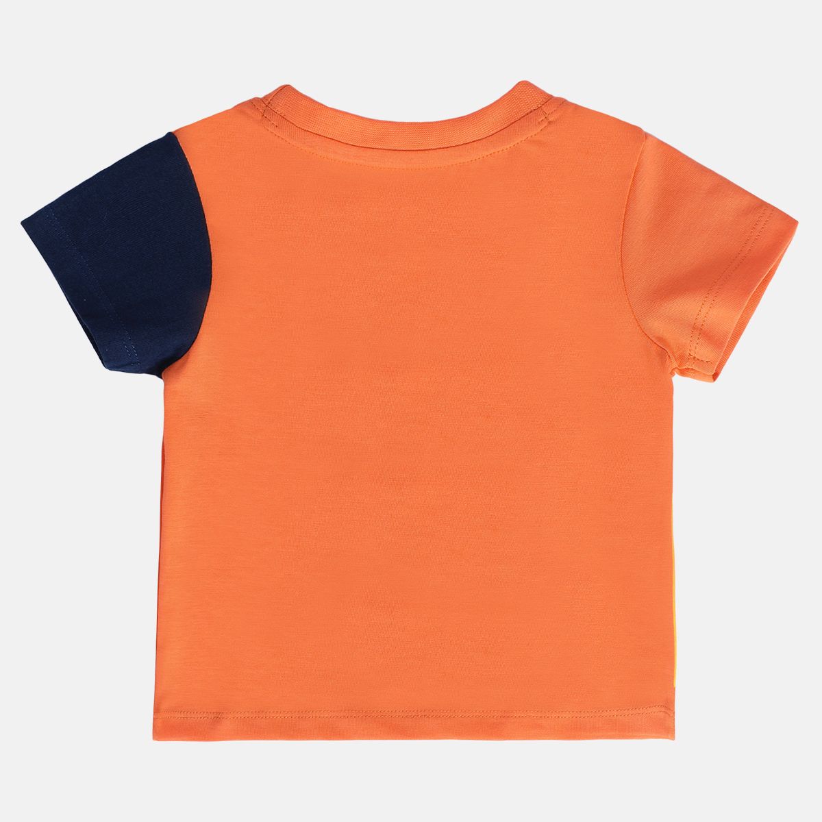 Boys Orange Pack Of 1 T-Shirt