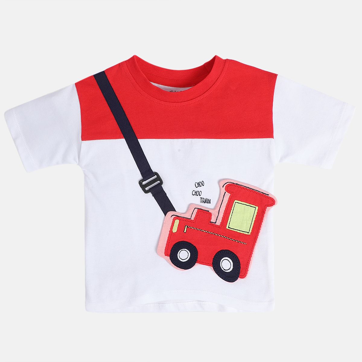 Boys White Pack Of 1 T-Shirt