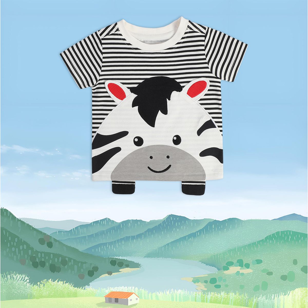 Boys Black Pack Of 1 T-Shirt