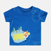 Boys Blue Pack Of 1 T-Shirt