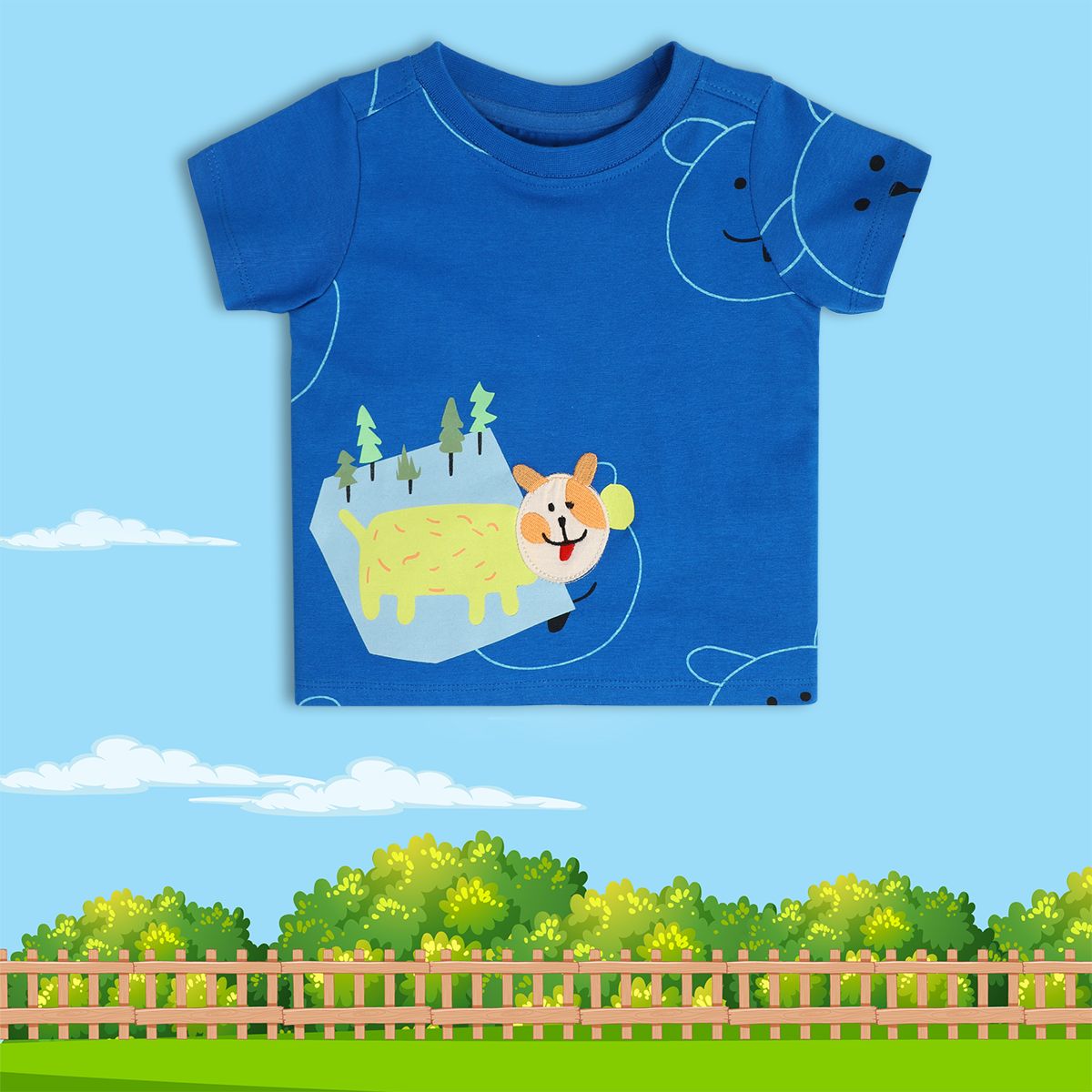 Boys Blue Pack Of 1 T-Shirt