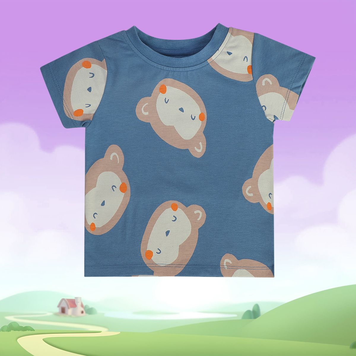 Boys Blue Pack Of 1 T-Shirt