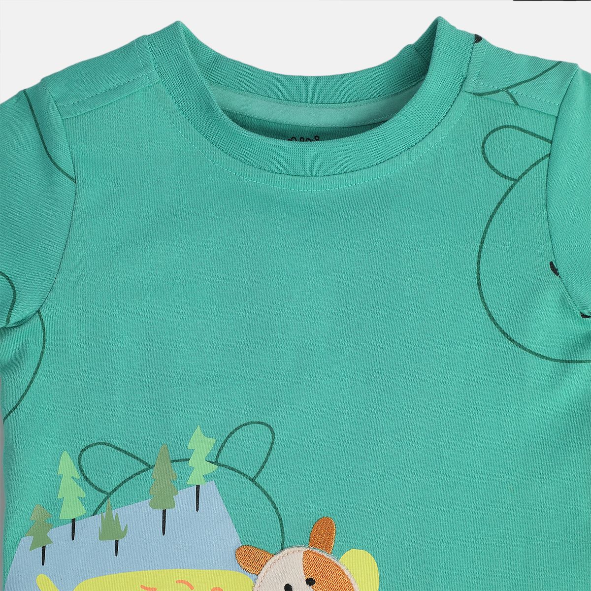 Boys Green T-Shirt
