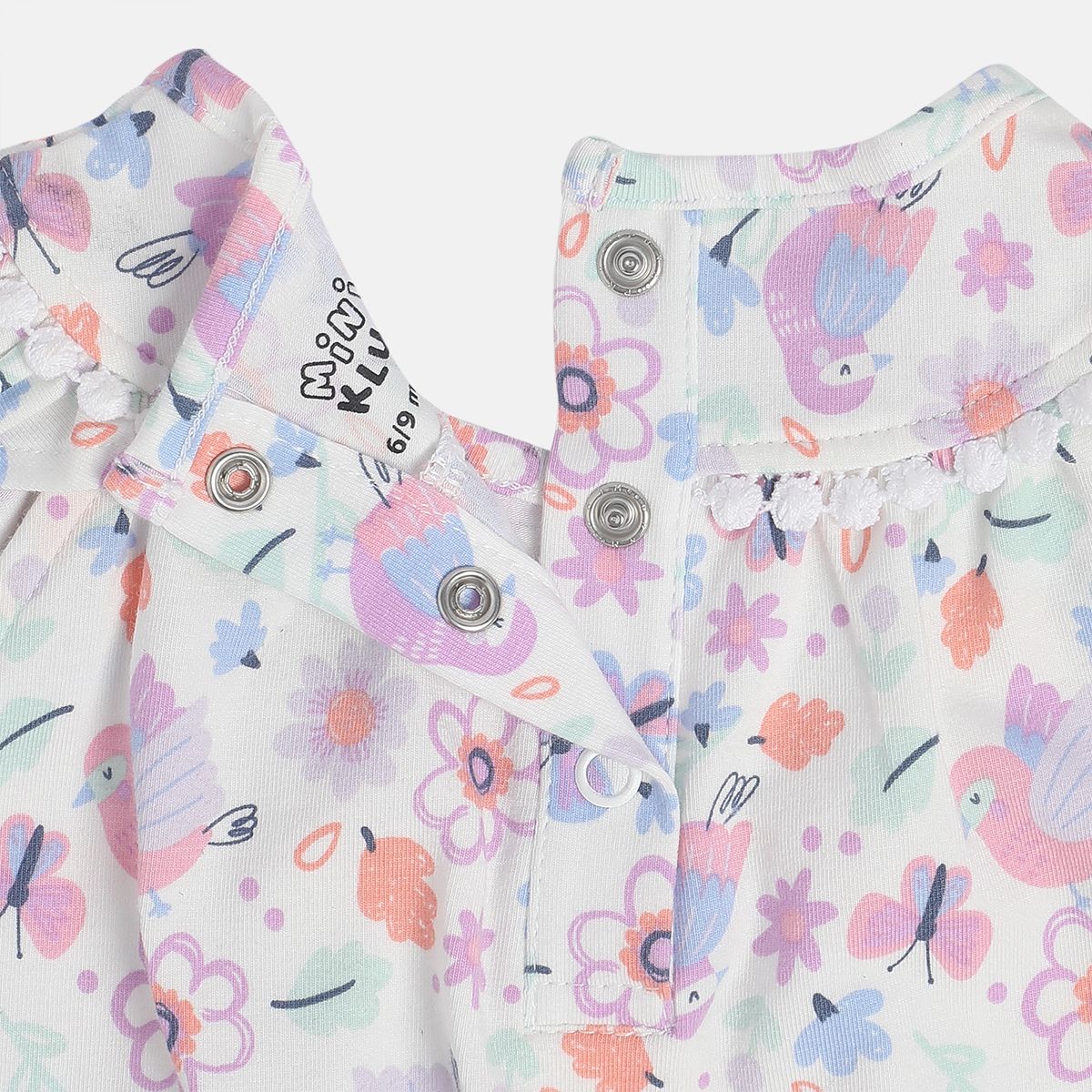 Girls Purple Boat Neck Dress